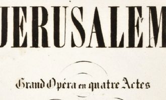 Jérusalem, ieri e oggi