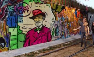 Verdi OFF urban painting