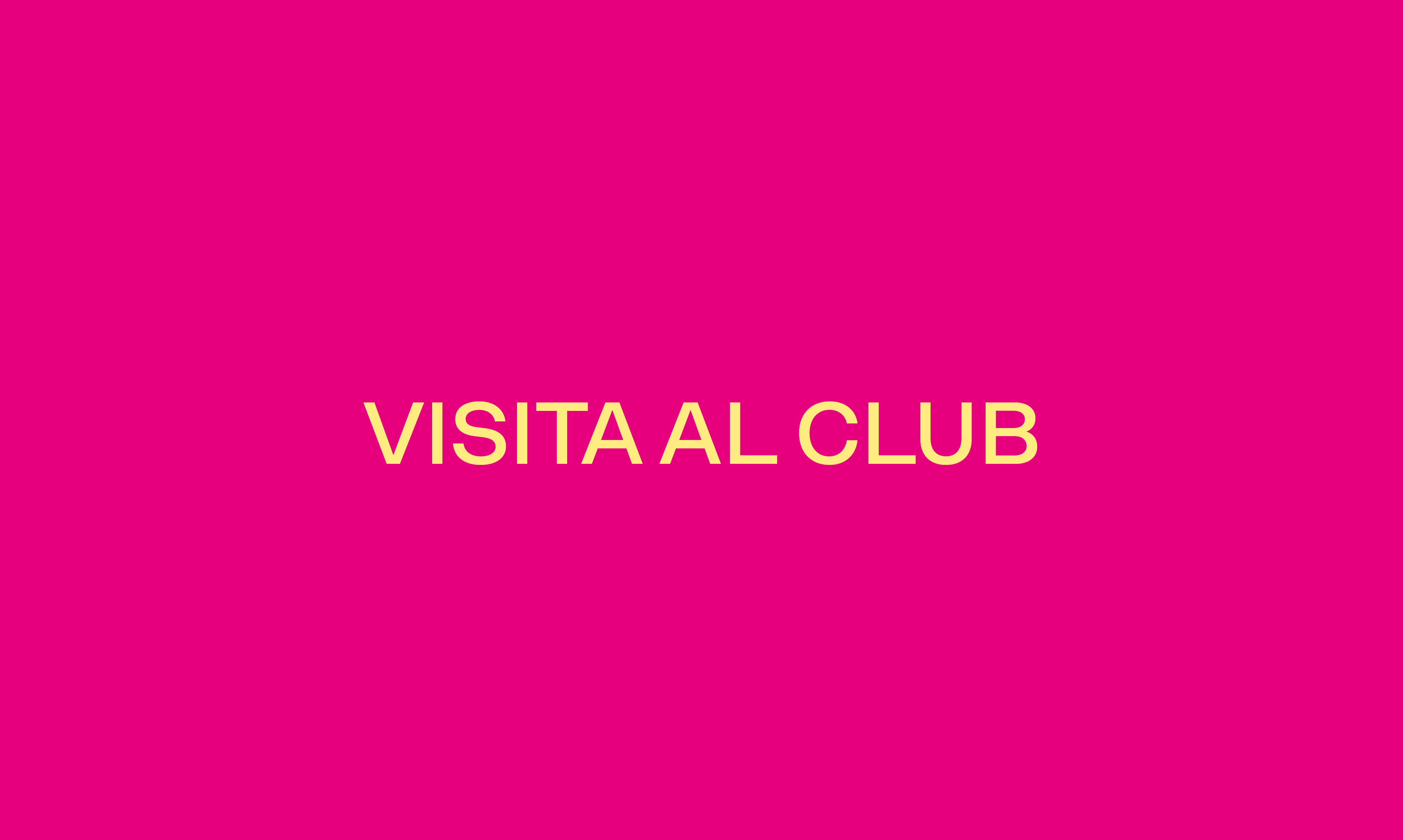 VISITA AL CLUB